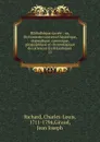 Bibliotheque sacree - Charles-Louis Richard