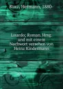 Lisardo - Hermann Kurz