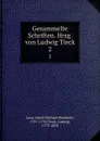 Gesammelte Schriften. Hrsg. von Ludwig Tieck - Jakob Michael Reinhold Lenz