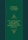 Erd- und Susswasser Gasteropoden. Beschrieben und Abgebildet von J.D.W. Hartmann - J. D. Wilhelm Hartmann