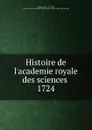 Histoire de l.academie royale des sciences - John Adams