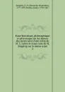 Essai historique, philosophique et pittoresque sur les danses des morts suivi d.une lettre de M. C. Leber et d.une note de M. Depping sur le meme sujet - Eustache-Hyacinthe Langlois