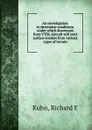 An investigation to determine conditions under which downwash from VTOL aircraft will start surface erosion from various types of terrain - Richard E. Kuhn