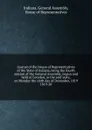 Journal of the House of Representatives of the State of Indiana, being the fourth session of the General Assembly, begun and held at Corydon, in the said state, on Monday the sixth day of December, 1819. - Indiana. General Assembly