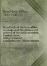 Handbook of the fern-allies - John Gilbert Baker