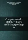 Complete works of Robert Burns (self-interpreting) - Robert Burns