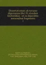 Dissertationum ab Arriano digestarum libri IV, ejusdem Enchiridion - Simplicius Epictetus