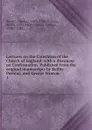 Lectures on the Catechism of the Church of England - Thomas Secker