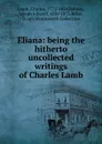 Eliana - Charles Lamb