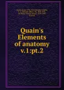 Quain.s Elements of anatomy - Jones Quain