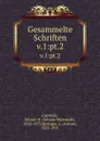 Gesammelte Schriften - Johann Nepomuk Czermák