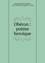 Oberon - Christoph Martin Wieland