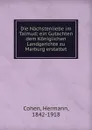 Die Nachstenliebe im Talmud - Hermann Cohen