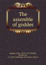 The assemble of goddes - Lydgate John