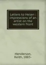 Letters to Helen - Keith Henderson