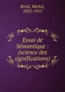 Essai de Semantique - Michel Bréal