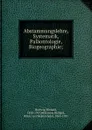 Abstammungslehre, Systematik, Palaontologie, Biogeographie - Richard Hertwig