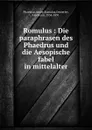 Romulus - Aesop Phaedrus