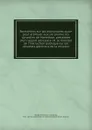 Recherches sur les monuments qu.on peut attribuer aux six premieres dynasties de Manethon, precedees d.un rapport adresse a M. le ministre de l.instruction publique sur les resultats generaux de la mission - Emmanuel vicomte de Rougé