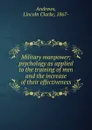 Military manpower - Lincoln Clarke Andrews