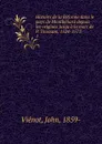 Histoire de la Reforme dans le pays de Montbeliard depuis les origines jusqu.a la mort de P. Toussain, 1524-1573 - John Viénot