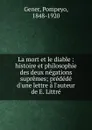 La mort et le diable - Pompeyo Gener