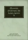 Oeuvres diverses de Jules Janin - Janin Jules Gabriel