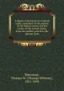 A digest of decisions in criminal cases, contained in the reports of the federal courts and the courts of the several states, from the earliest period to the present time - Thomas Whitney Waterman