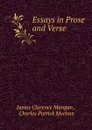 Essays in Prose and Verse - James Clarence Mangan