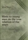 Hints to young men on the true relation of the sexes - John Ware