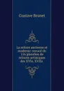 La reliure ancienne et moderne - Gustave Brunet