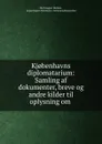 Kj.benhavns diplomatarium - Oluf August Nielsen