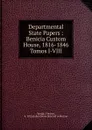 Departmental State Papers - Thomas Savage