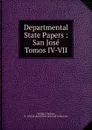Departmental State Papers - Thomas Savage