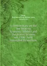 A commentary on the law relating to money-lenders and the money-lenders act, 1900. Fully annotated by sections - Haythorne Reed