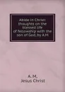 Abide in Christ - Christ Jesus