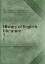 History of English literature - Bernhard Aegidius Konrad ten Brink