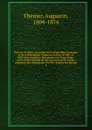 Histoire de deux concordats de la Republique Francaise et de la Republique Cisalpine conclus en 1801 et 1803 entre Napoleon Bonaparte et le Saint-Siege - Augustin Theiner