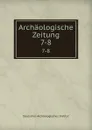 Archaologische Zeitung - Deutsches Archäologisches Institut