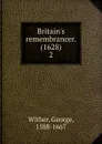 Britain.s remembrancer. (1628) - George Wither