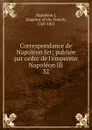 Correspondance de Napoleon Ier - Napoleon I