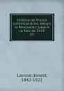 Histoire de France contemporaine - Ernest Lavisse