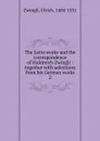 The Latin works and the correspondence of Huldreich Zwingli - Ulrich Zwingli