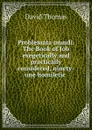Problemata mundi. The Book of Job exegetically and practically considered, ninety-one homiletic - David Thomas