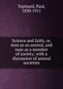 Science and faith - Paul Topinard