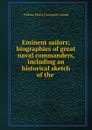 Eminent sailors - W. H. Davenport Adams