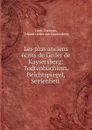 Les plus anciens ecrits de Geiler de Kaysersberg - Léon Dacheux