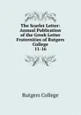 The Scarlet Letter - Rutgers College