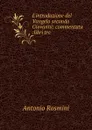 l'introduzione del Vangelo secondo Giovanni - Antonio Rosmini-Serbati