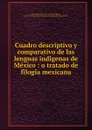 Cuadro descriptivo y comparativo de las lenguas indigenas de Mexico - Francisco Pimentel
